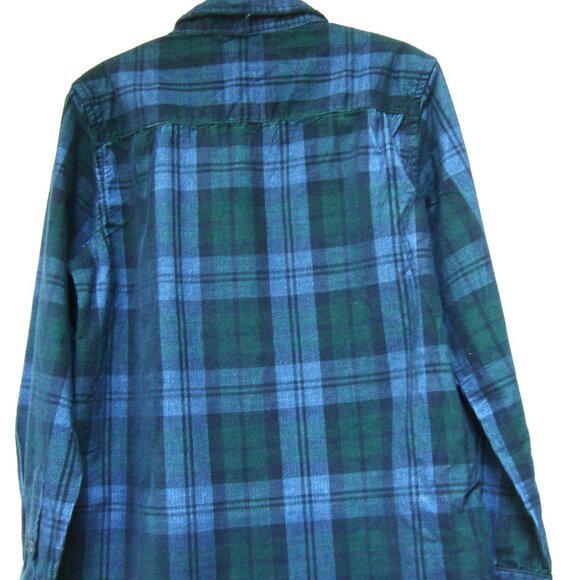 New United Colors of Benetton Boys Plaid Shirt Sz M - Picture 3 of 6